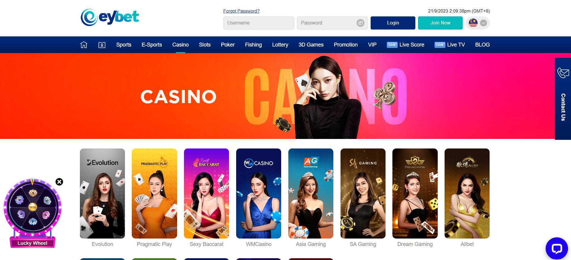 Eybet Online Casino Malaysia